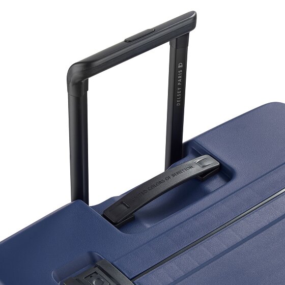 Delsey Paris x United Colors of Benetton Color Block Hardside 4-Rollen Trolley 76 cm