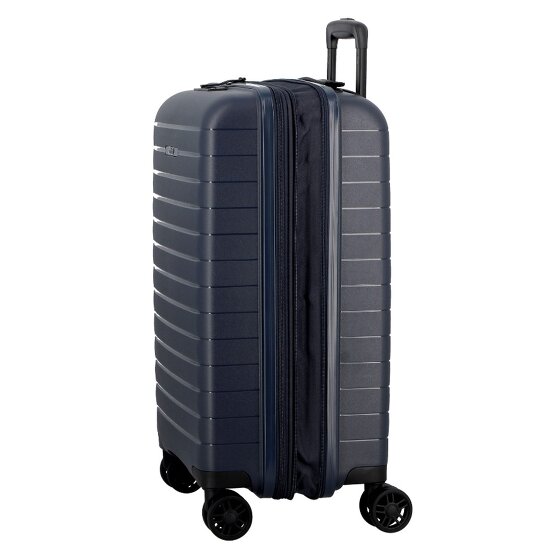 Jump Striper 4 Rollen Kabinentrolley 55 cm mit Dehnfalte
