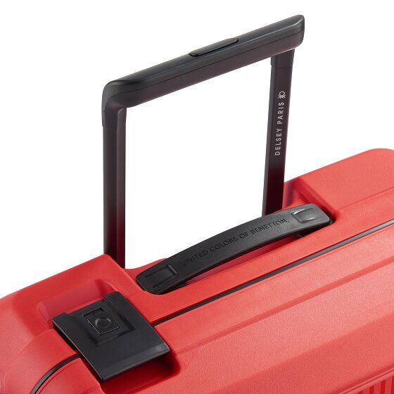 Delsey Paris x United Colors of Benetton Color Block Hardside 4-Rollen Kabinentrolley 55 cm