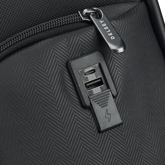 Delsey Paris DLC Pro 4 Rollen Pilotentrolley 37 cm Laptopfach