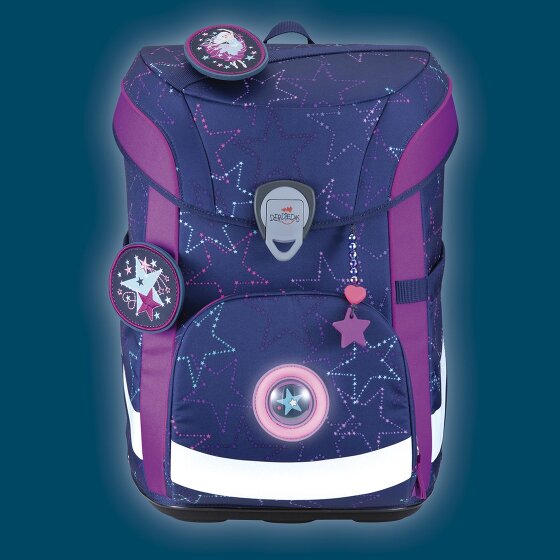 DerDieDas ErgoFlex Easy LED Schulranzen-Set 5-teilig