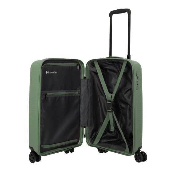 Travelite Air Stripe 4 Rollen Kabinentrolley 55 cm
