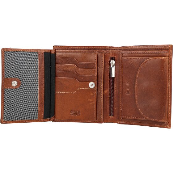 Mika Geldbörse RFID Leder 9,5 cm