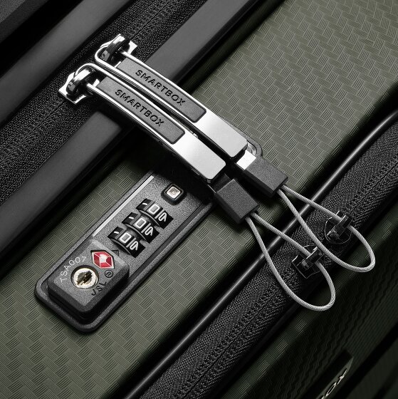 Smartbox Edition 01 4 Rollen Kabinentrolley 55 cm Laptopfach