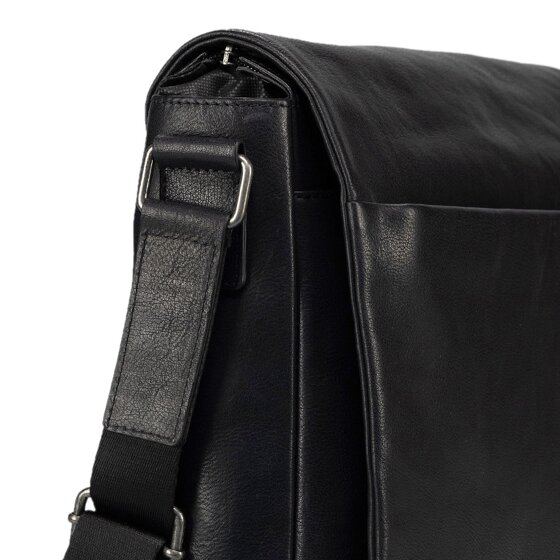 Jost Glasgow Aktentasche RFID Schutz Leder 34 cm Laptopfach