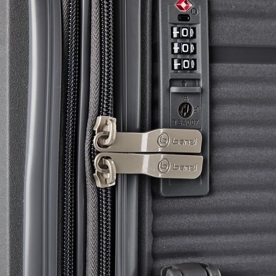 Benzi 5899 4 Rollen Trolley M 57 cm mit Dehnfalte