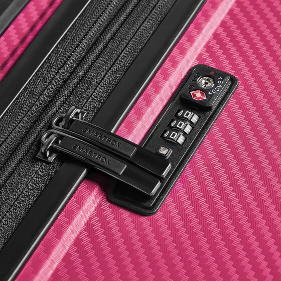 Smartbox Edition 01 4 Rollen Kabinentrolley 55 cm mit Dehnfalte