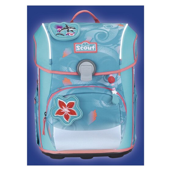 Scout Neo Exklusiv Safety Light Schulranzen-Set 5-teilig