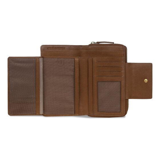 bugatti Fabia Geldbörse RFID Schutz Leder 16 cm