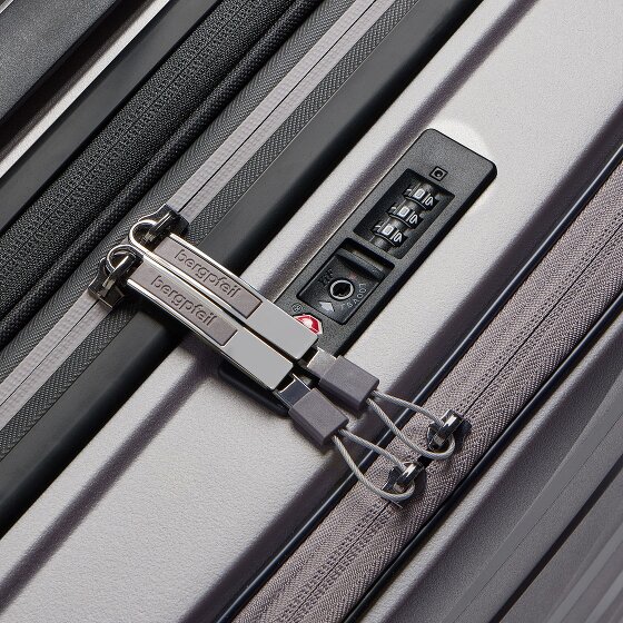 Bergpfeil Travel 4 Rollen Kabinentrolley 55 cm Laptopfach mit Dehnfalte