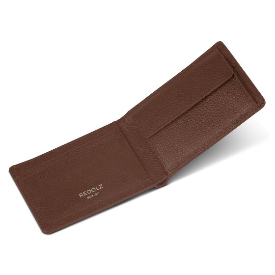 Redolz Leather Essentials QF kleine Geldbörse RFID Leder 10,5 cm