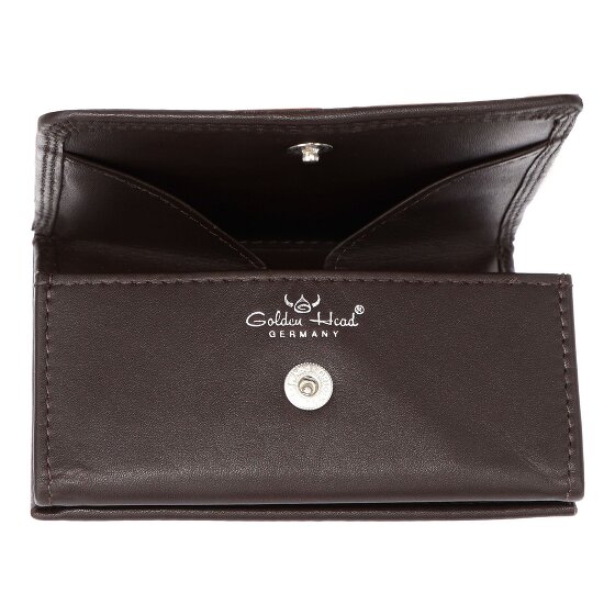 Golden Head Polo Geldbörse RFID Schutz Leder 10 cm