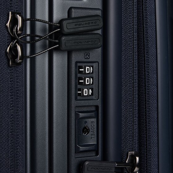 Piquadro PQ-Light 4 Rollen Trolley M 69 cm mit Dehnfalte