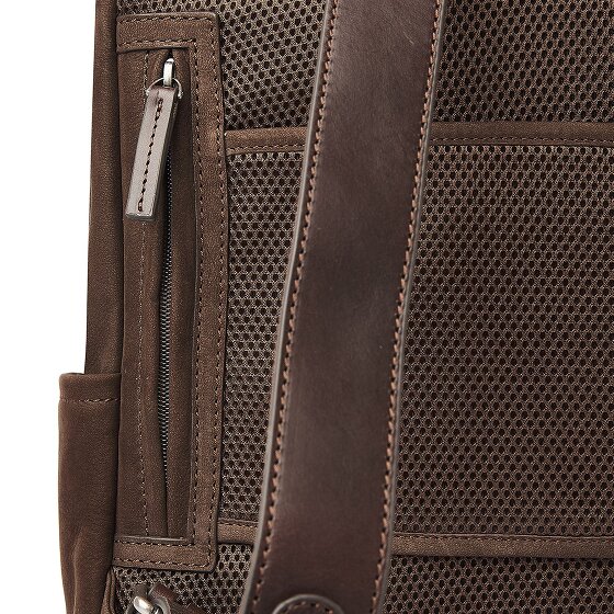 Castelijn & Beerens Veneto Daypack RFID Schutz Leder 40 cm Laptopfach