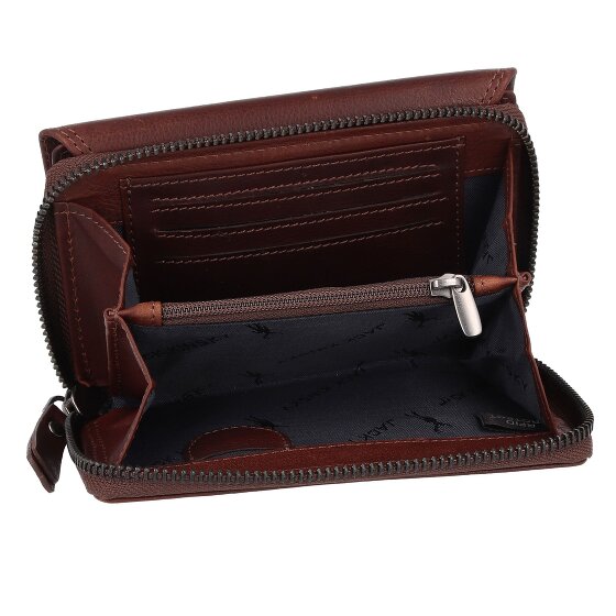 Jack Kinsky Montreal Geldbörse RFID Schutz Leder 13.5 cm