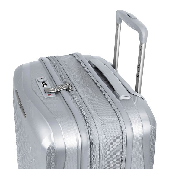 Gabol Queens 4 Rollen Kabinentrolley S 54 cm mit Dehnfalte