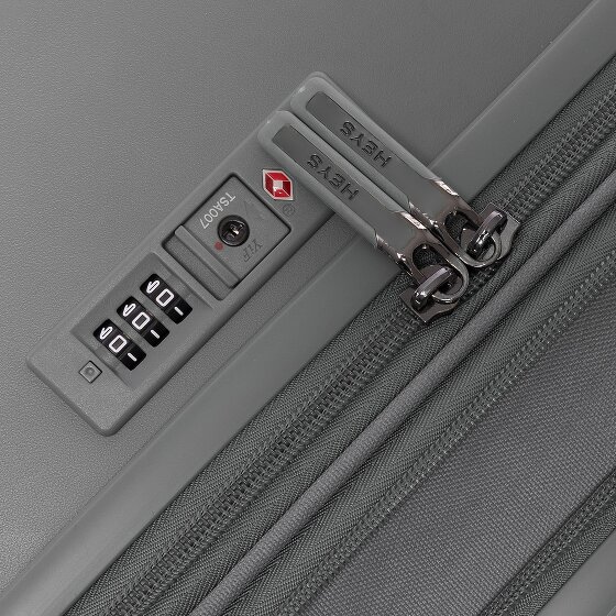 Heys ReNew 4 Rollen Trolley M 66 cm mit Dehnfalte