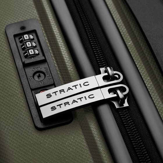 Stratic Shine 4 Rollen Trolley 66 cm mit Dehnfalte