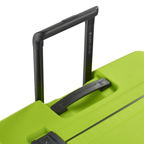 Delsey Paris x United Colors of Benetton Color Block Hardside 4-Rollen Trolley 76 cm