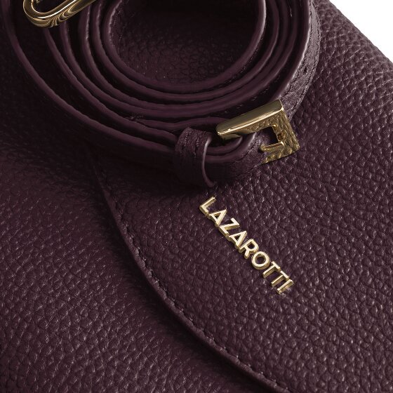 Lazarotti Bologna Leather Clutch Umhängetasche Leder 23 cm