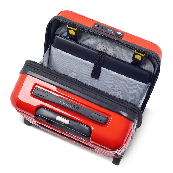 Delsey Paris Shadow 5.0 4-Rollen Businesstrolley 38 cm Laptopfach mit Dehnfalte