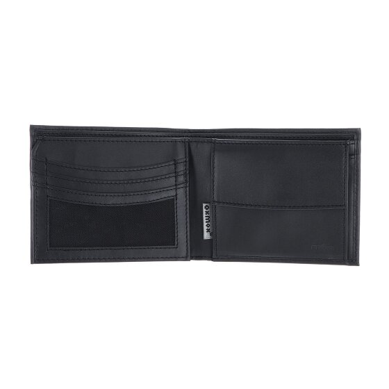oxmox Leather Geldbörse RFID Schutz Leder 12 cm