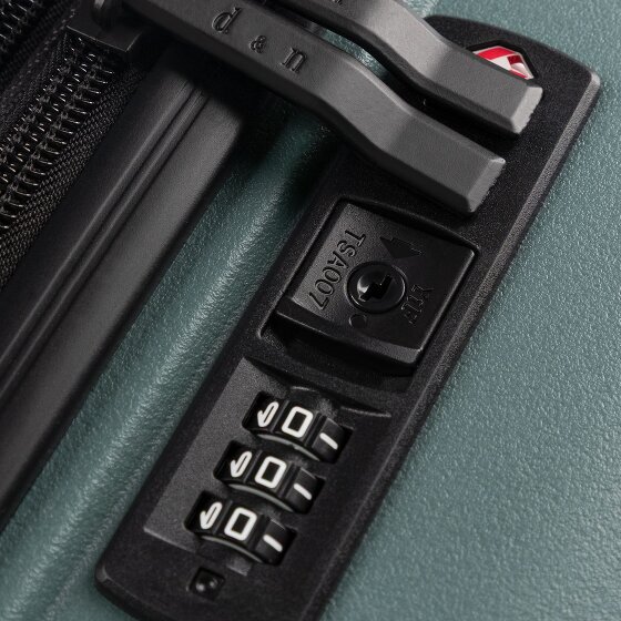 d&n Toronto 4 Rollen Trolley M 65 cm mit Dehnfalte