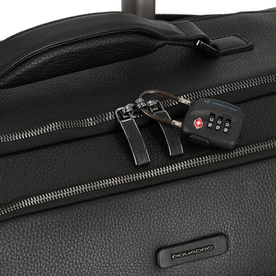 Piquadro Modus Special 4 Rollen Trolley Leder 59 cm