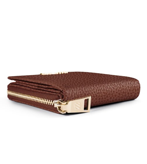Lazarotti Bologna Leather Medium Zip-Around Geldbörse Leder 10 cm