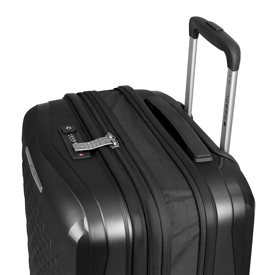 Gabol Queens 4 Rollen Kabinentrolley S 54 cm mit Dehnfalte