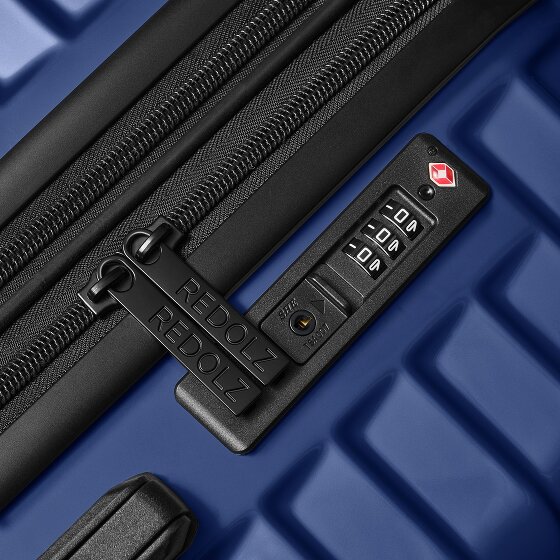 Redolz Essentials 18 4 Rollen Trolley 66 cm mit Dehnfalte