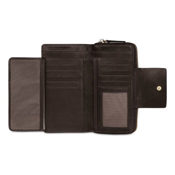 bugatti Fabia Geldbörse RFID Schutz Leder 18 cm