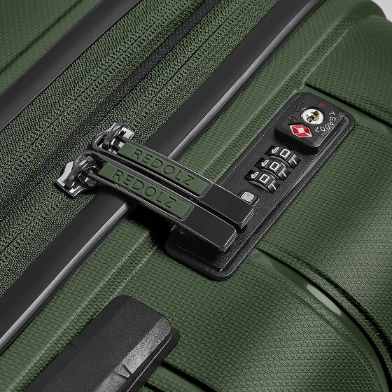 Redolz Essentials 11 4 Rollen Kofferset 3-teilig mit Dehnfalte