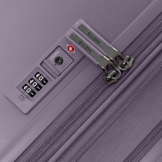 Heys ReNew 4 Rollen Trolley M 66 cm mit Dehnfalte