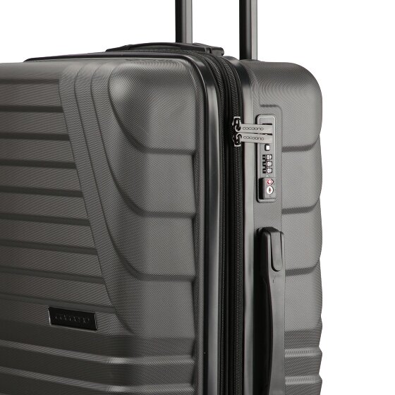 Cocoono Larnaka 4 Rollen Trolley 68 cm mit Dehnfalte