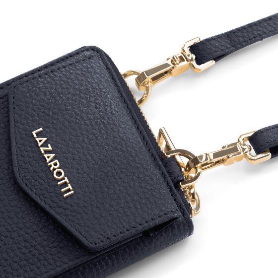 Lazarotti Bologna Leather Zip-Around Geldbörse Handytasche Leder 19 cm