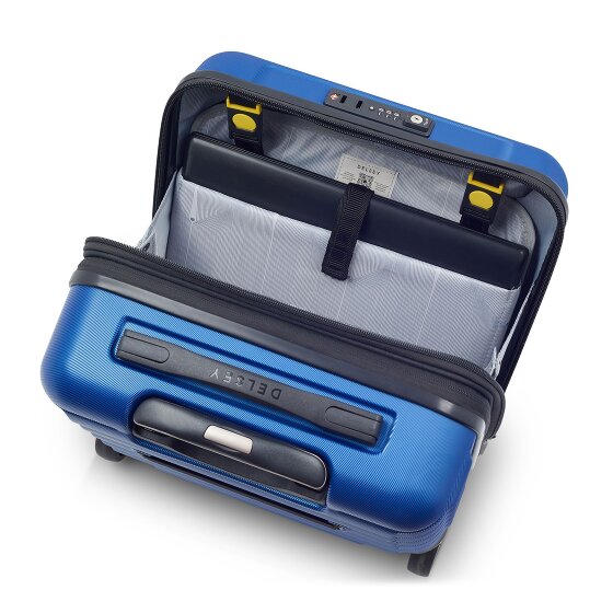 Delsey Paris Shadow 5.0 4-Rollen Businesstrolley 38 cm Laptopfach mit Dehnfalte