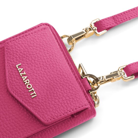 Lazarotti Bologna Leather Zip-Around Geldbörse Handytasche Leder 19 cm