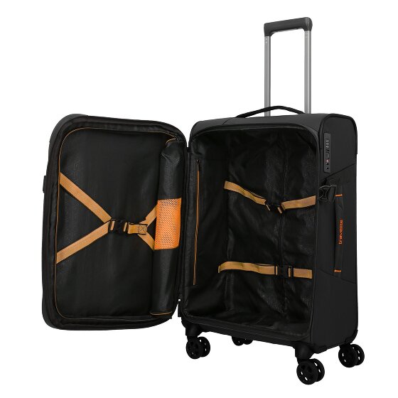 Travelite Briize 4 Rollen Kofferset 3-teilig mit Dehnfalte