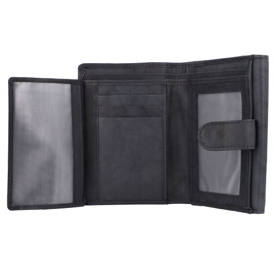 Greenburry Basic Geldbörse RFID Leder 13 cm