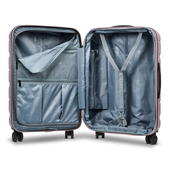 Franky Munich 4.0 4 Rollen Trolley M 66 cm mit Dehnfalte