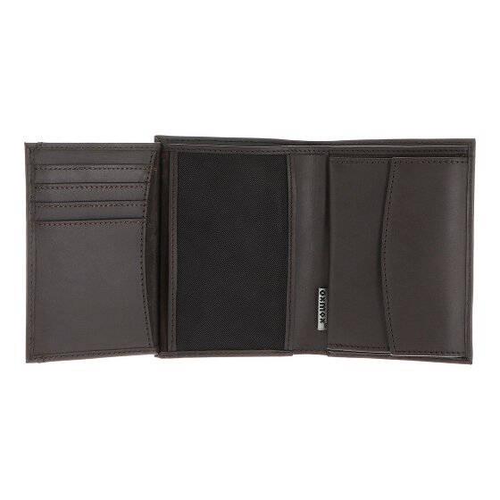 oxmox Leather Geldbörse RFID Schutz Leder 10 cm