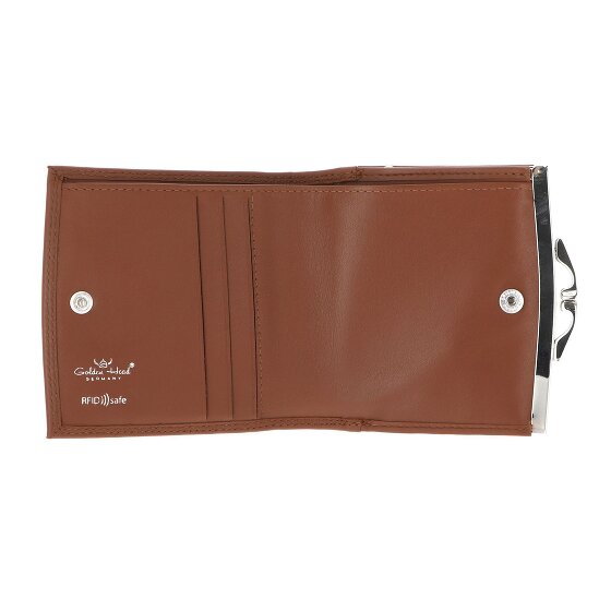 Golden Head Polo Geldbörse RFID Schutz Leder 10 cm