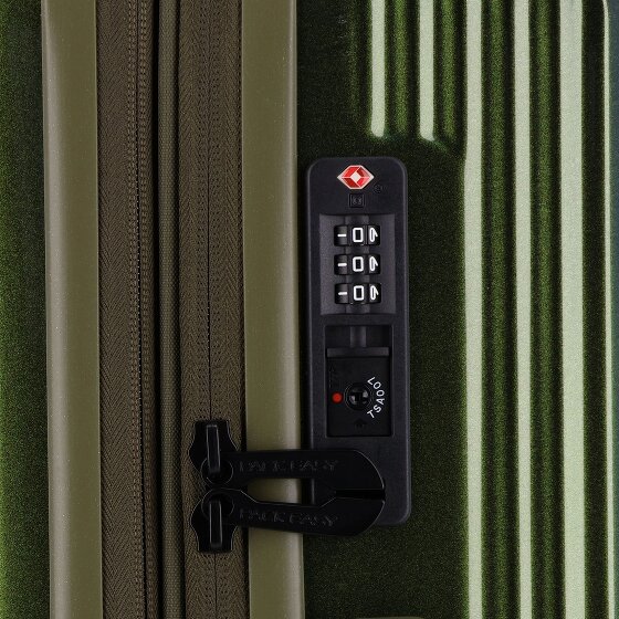 Pack Easy Flow 4 Rollen Trolley M 66 cm mit Dehnfalte