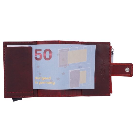 Maître Birkenfeld C-Four Kreditkartenetui RFID Schutz Leder 10 cm