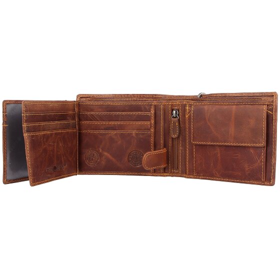 Greenburry Rebel Rider Biker Geldbörse Leder 13 cm