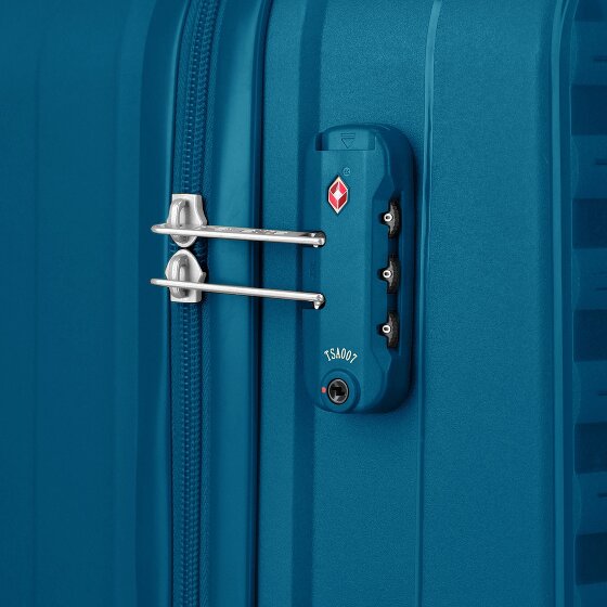 Travelite Pacific 4 Rollen Kofferset 3-teilig