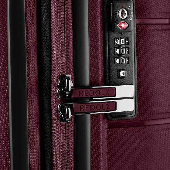 Redolz Essentials 11 4 Rollen Kofferset 3-teilig mit Dehnfalte