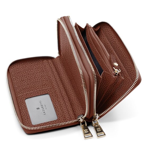 Lazarotti Bologna Leather Geldbörse RFID Schutz Leder 20 cm