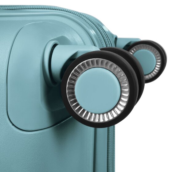 Franky London 4 Rollen Kabinentrolley S 55 cm mit Dehnfalte